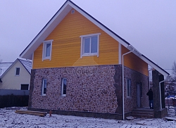 дома построенные по проекту Комбинированный